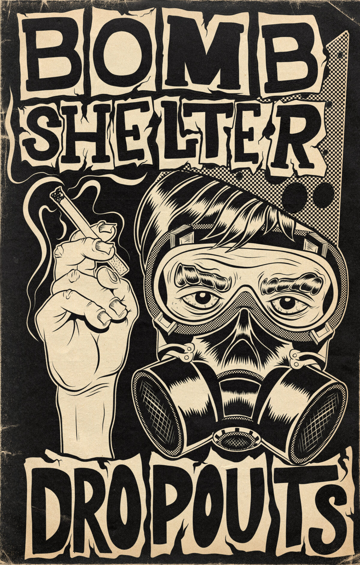 Bomb Shelter Dropouts – T-Shirt Design