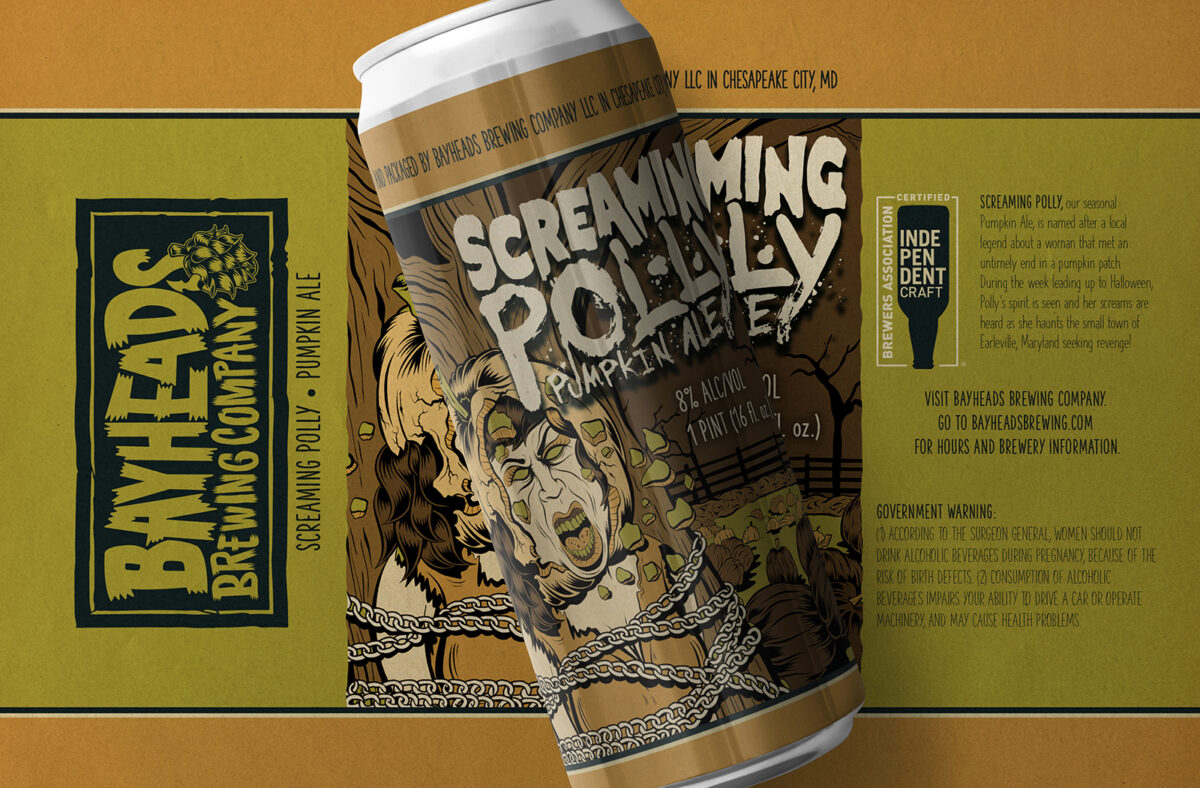 Screaming Polly – Pumpkin Ale – Bayheads Brewing Company
