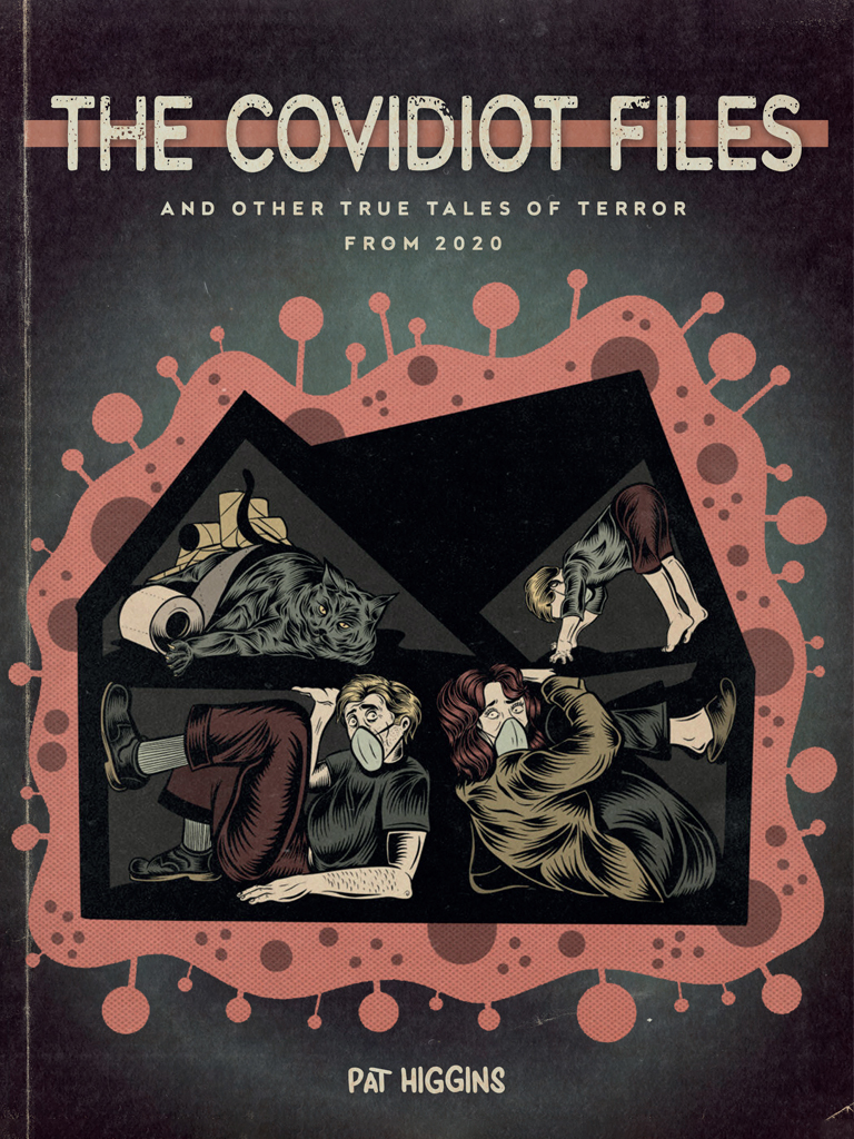 Quarantine – Cover Illustration – The Covidiot Files
