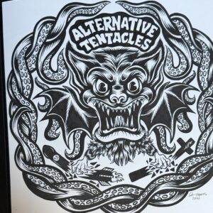 Alternative Tentacles - Original Art - 12” x 12”